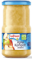 Natreen Apfel-Kompott (stückig) 370 ml Glas (355 g)